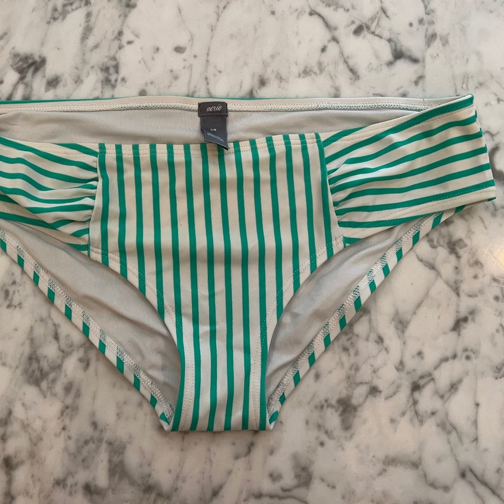 Aerie Striped Hipster Swimsuit Bottom